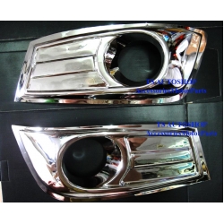 โครเมี่ยม ครอบไฟตัดหมอก ครอบสปอร์ตไลท์  ครอบเต็ม V.3 FORTUNER 2005-2012 ฟอร์จูนเนอร์